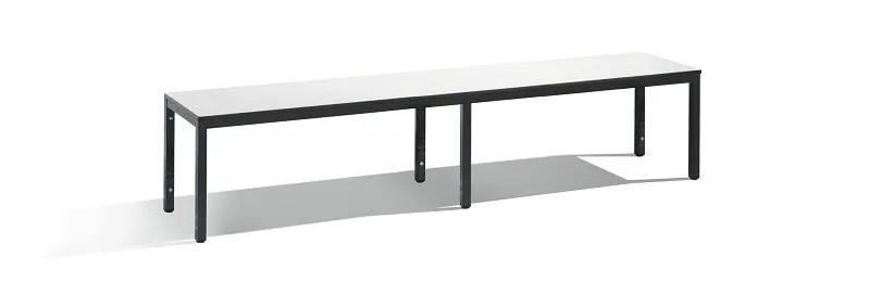Sitzbank Basic Plus HxBxT 401x1960x353mm mit verschiedenen Dekoren
