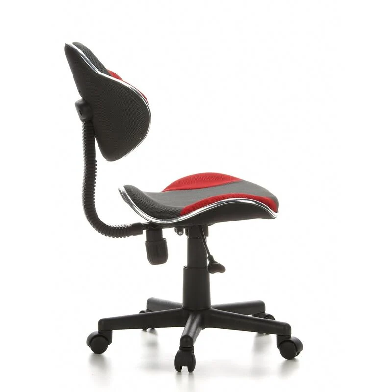 B-Ware hjh OFFICE Kinderschreibtischstuhl Kinderstuhl KIDDY GTI-2 Stuhl Stoff grau rot