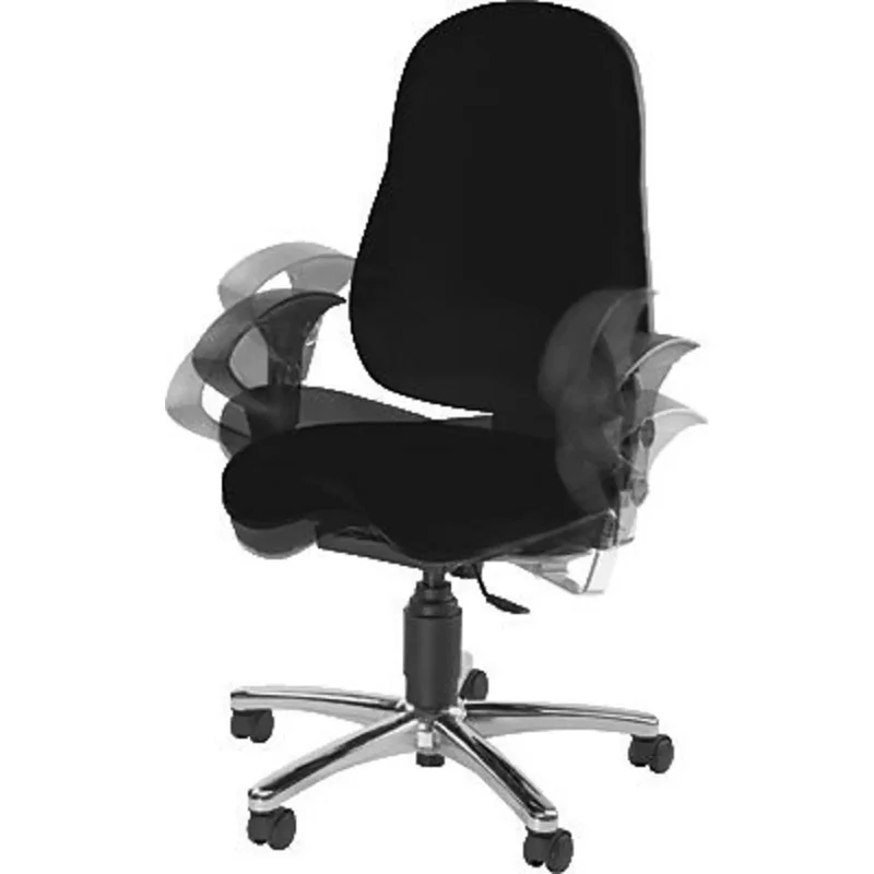 B-Ware TOPSTAR Bürodrehstuhl Sitness 10 Ergonomischer Stuhl Schwarz 110kg 5-Stern-Fuß
