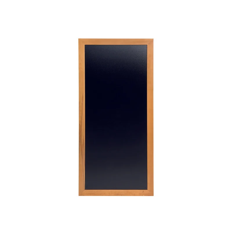 Securit® Kreidetafel mit Holzrahmen, Hellbraun, 56x120cm, Outdoor