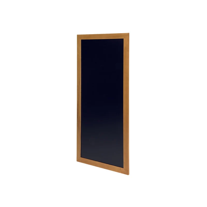Securit® Kreidetafel mit Holzrahmen, Hellbraun, 56x120cm, Outdoor