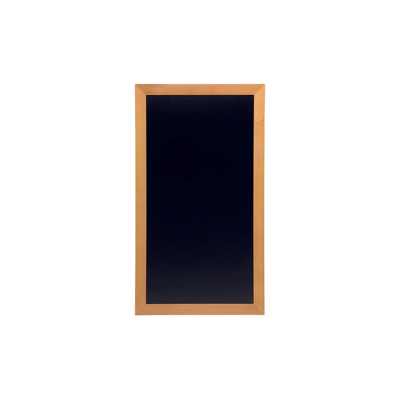Securit® Kreidetafel mit Holzrahmen, Hellbraun, 56x100cm, Outdoor