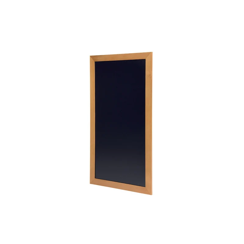 Securit® Kreidetafel mit Holzrahmen, Hellbraun, 56x100cm, Outdoor