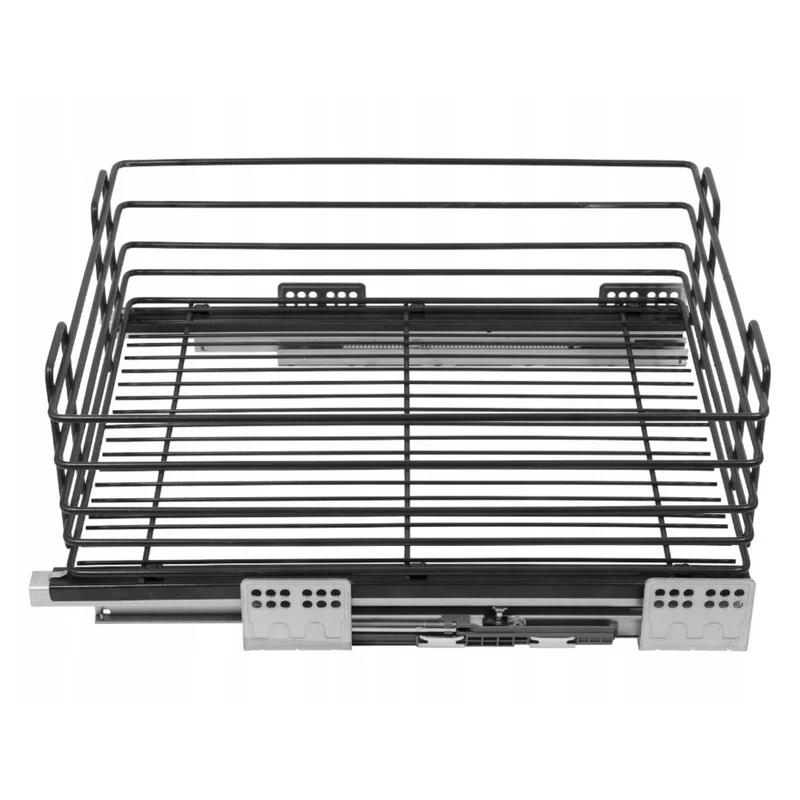 40er Ausziehkorb Korbschublade EXCLUSIVE CARGO MULTI - Grau/Graphit