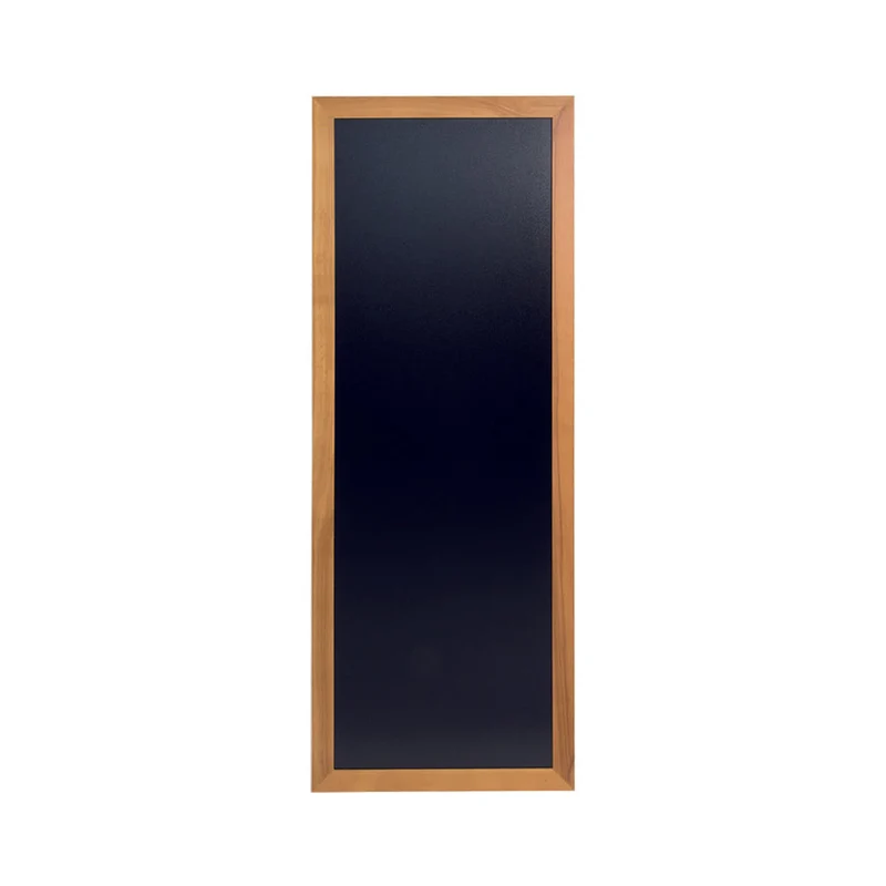 Securit® Kreidetafel mit Holzrahmen, Hellbraun, 56x150cm, Outdoor
