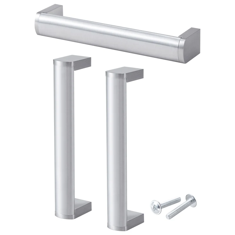 Möbelgriff Edelstahl gebürstet Küchengriff 20x10mm Griffprofil