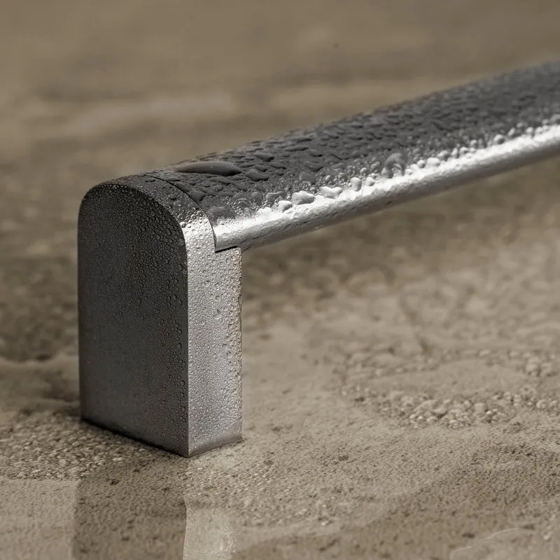 Möbelgriff Edelstahl gebürstet Küchengriff 20x10mm Griffprofil