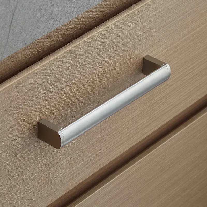 Möbelgriff Edelstahl gebürstet Küchengriff 20x10mm Griffprofil