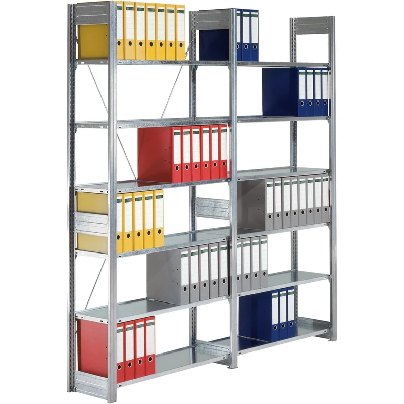 Archivregal verzinkt Anbauregal Feldlast 500 kg