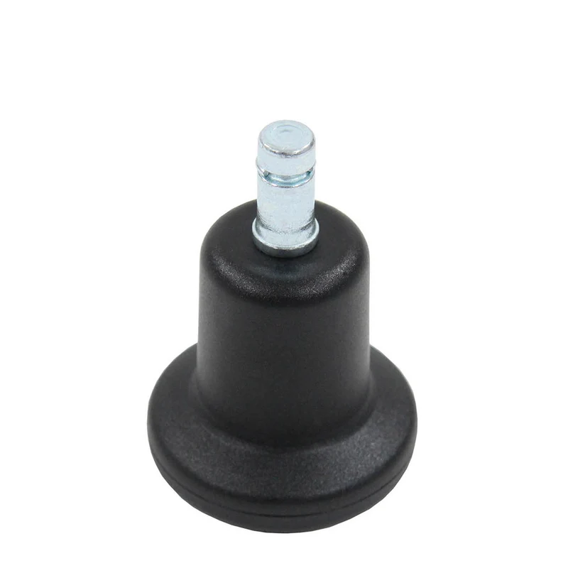 B-Ware hjh OFFICE Bodengleiter Standfüße Stuhlgleiter 10mm Schwarz 5er Pack