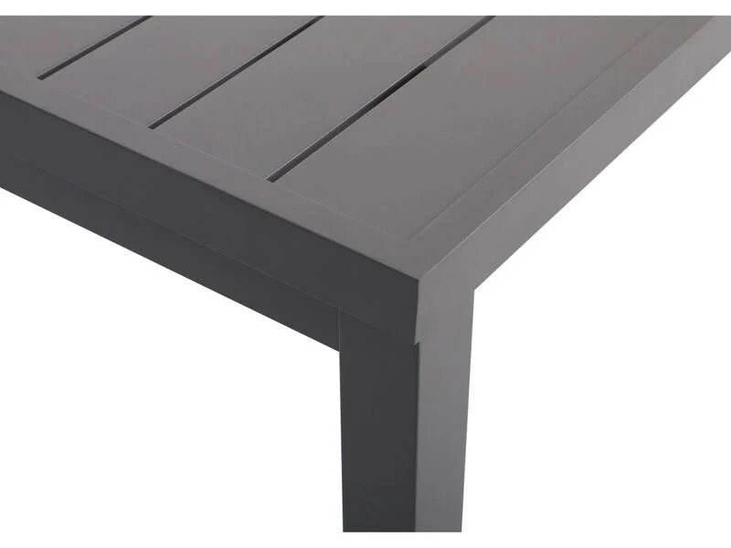 B-Ware Gartentisch Outdoor Tisch Grovedale ausziehbar 240cm x 100cm anthrazit für 8