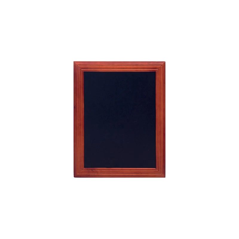 Securit® Kreidetafel mit Holzrahmen, Mahagoni, 50x60cm, Outdoor