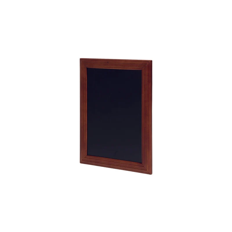 Securit® Kreidetafel mit Holzrahmen, Mahagoni, 50x60cm, Outdoor
