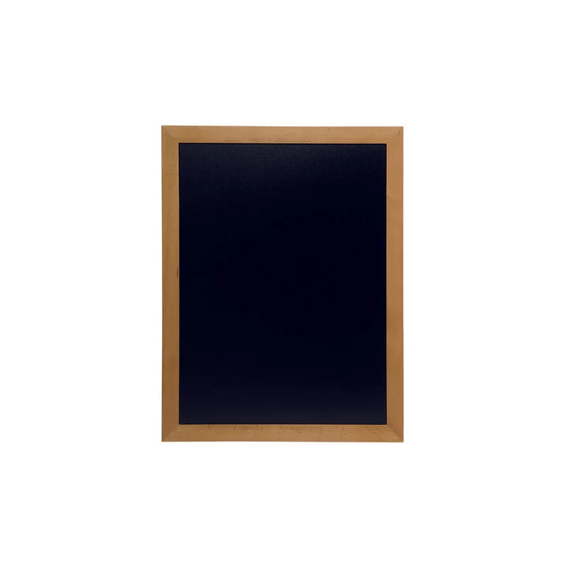 Securit® Kreidetafel mit Holzrahmen, Hellbraun, 70x90cm, Outdoor