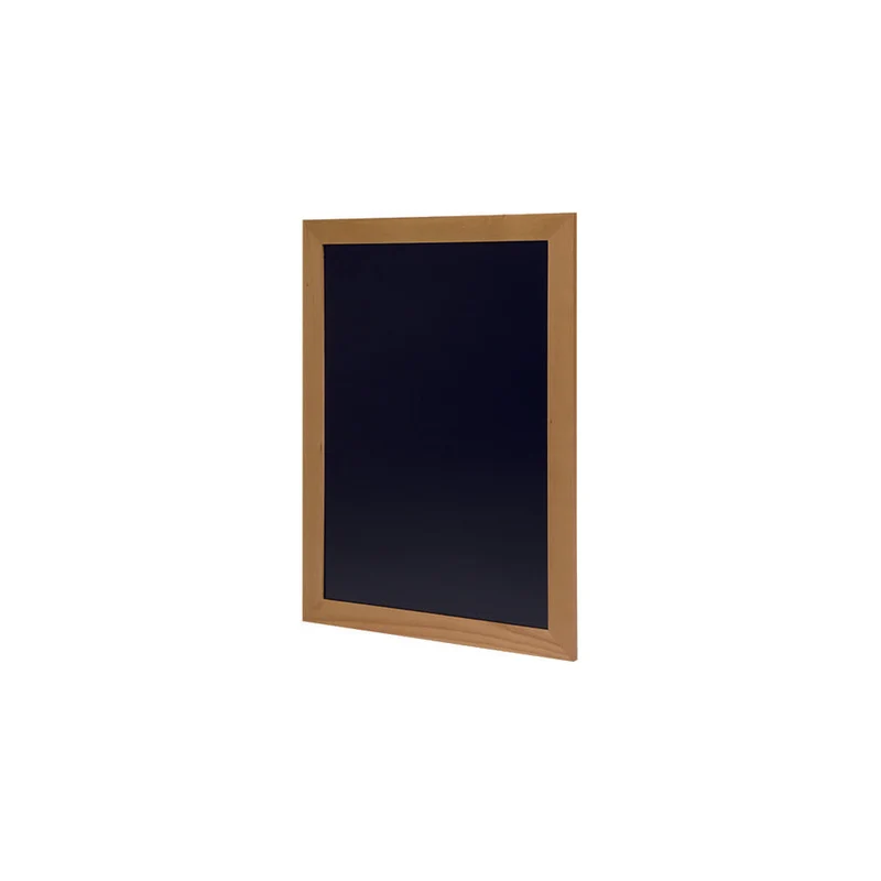 Securit® Kreidetafel mit Holzrahmen, Hellbraun, 60x80cm, Outdoor