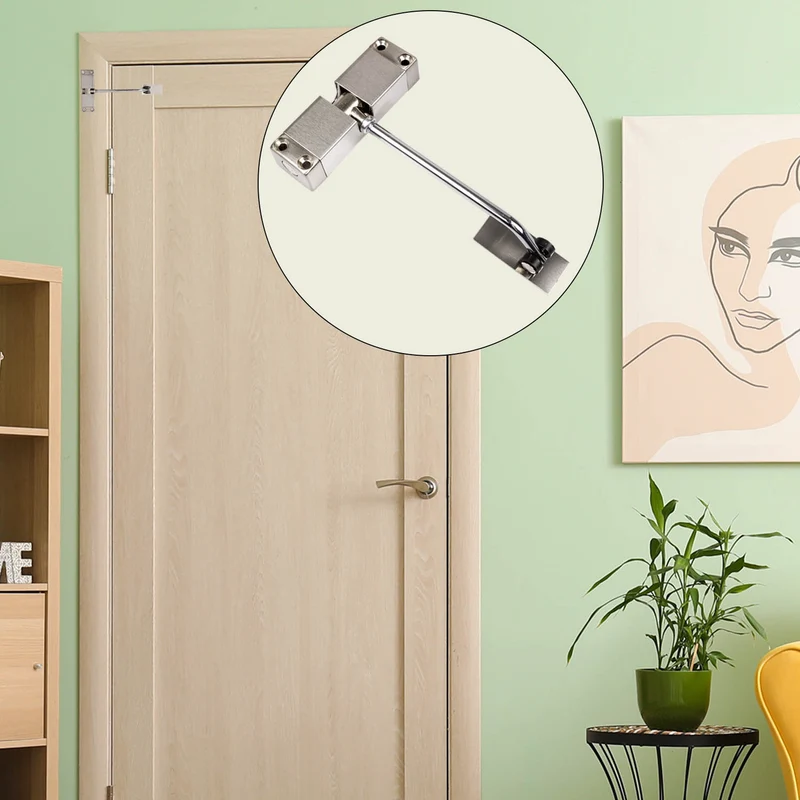 Türschließer automatisch mit Rollen & Edelstahl Gehäuse