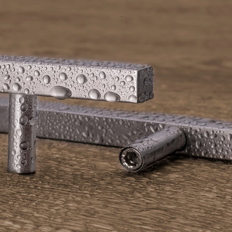 Möbelgriff Edelstahl quadratisch Schrankgriff 10x10mm Profil
