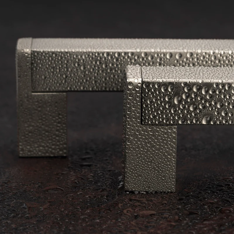Möbelgriff Edelstahl Schubladengriff quadratisch 15x15mm Profil