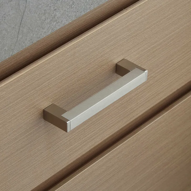 Möbelgriff Edelstahl Schubladengriff quadratisch 15x15mm Profil