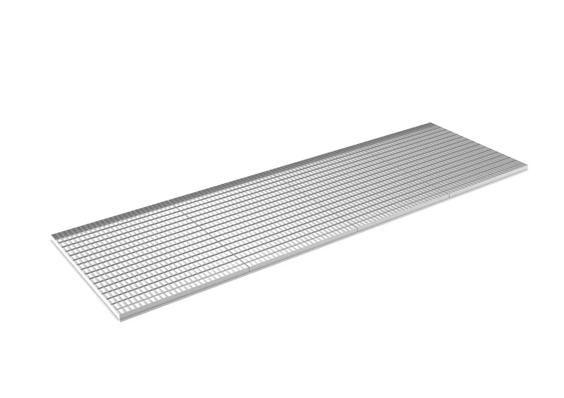 Gitterrostboden MULTIPAL Breite 360 cm in zwei Tiefen Fachlast 3.000 kg