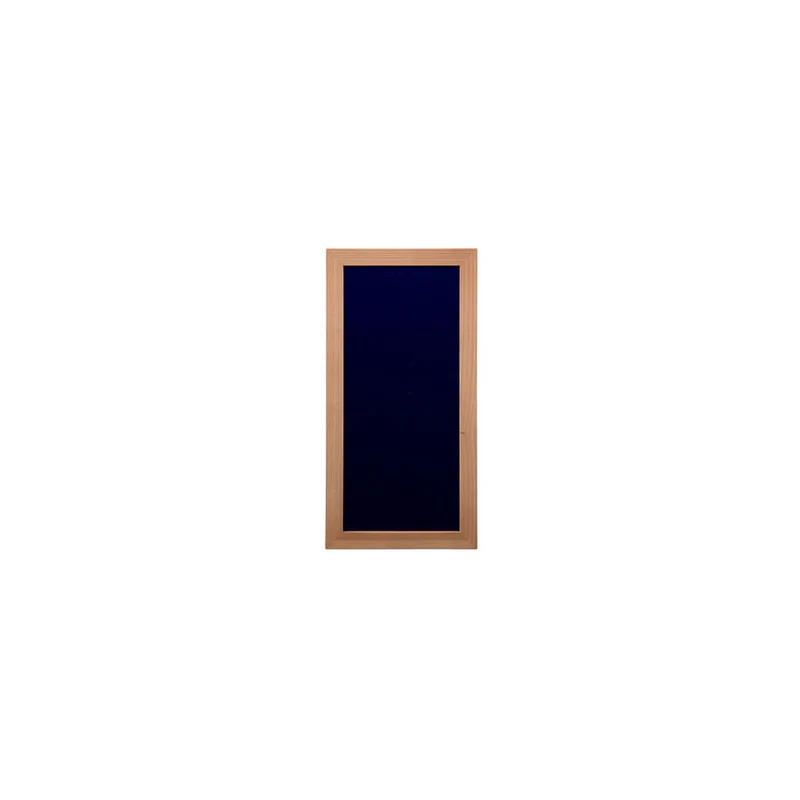 Securit® Kreidetafel mit Holzrahmen, Budget, Hellbraun, 20x40cm