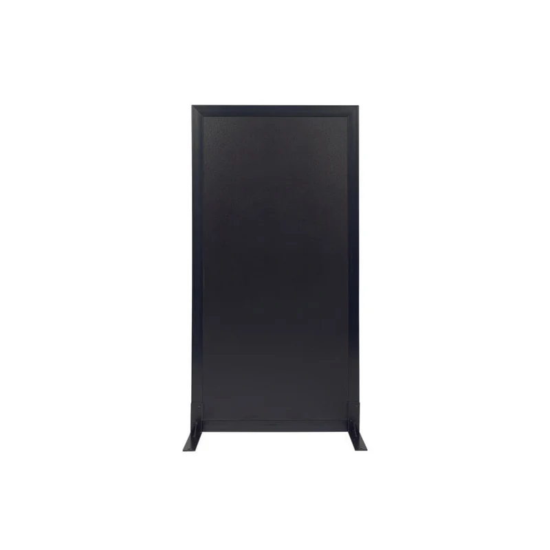 Securit® Multiboard Kreidetafel mit Holzrahmen, Schwarz, 60x115cm