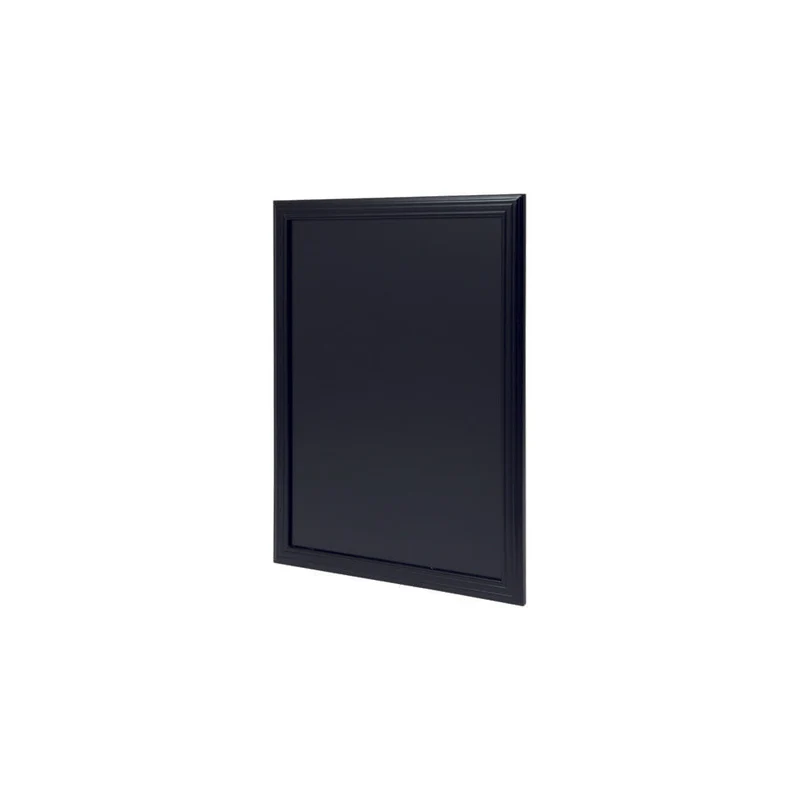 Securit® Kreidetafel mit Holzrahmen, Schwarz, 60x80cm, Outdoor