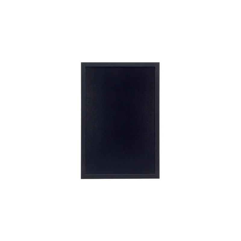 Securit® Kreidetafel mit Holzrahmen, Budget, Schwarz, 40x60cm