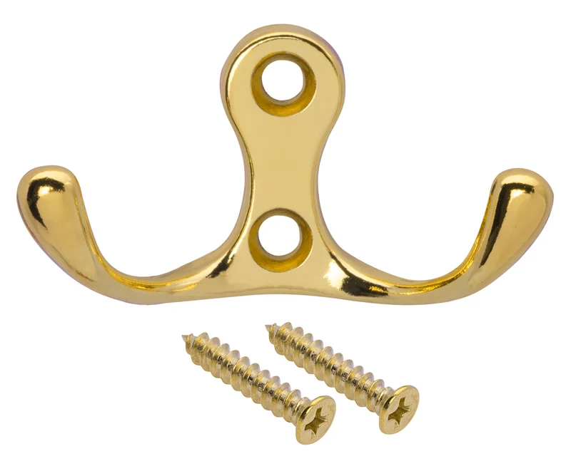 Garderobenhaken modern mini in Silber, Schwarz, Gold Optik, Kupfer Optik