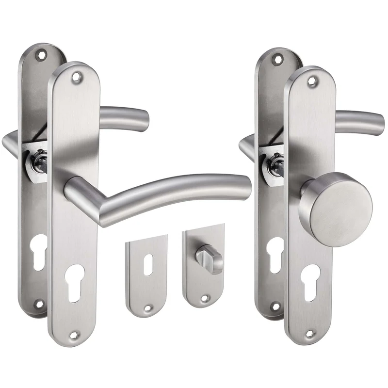 Türgriffe Standard aus Edelstahl für Haustüren & Zimmertüren 235x40mm ELLA