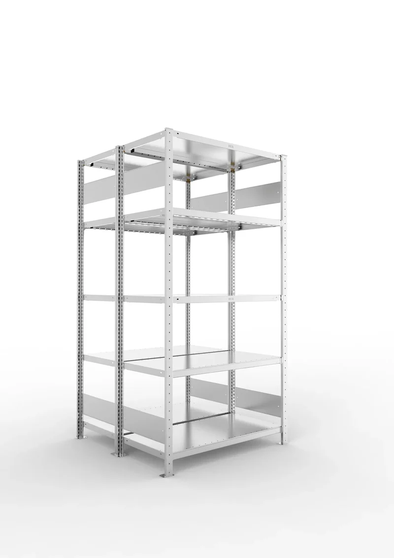 Fachbodenregal Doppelregal Grundregal – 230 kg Fachlast