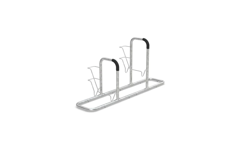 Fahrrad-Lean-To-System als Anlehnparker | Vorderradhalter