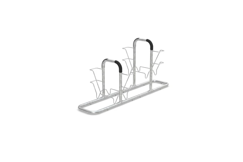 Fahrrad-Lean-To-System als Anlehnparker | Vorderradhalter