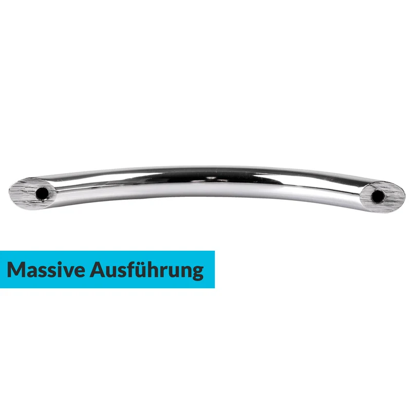 Möbelgriff Metall Bogengriff Hochglanz 10mm Durchmesser