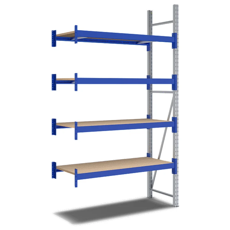Weitspannregal Lagerregal Anbauregal mit Holzeinlage von BITO Fachlast 550 kg