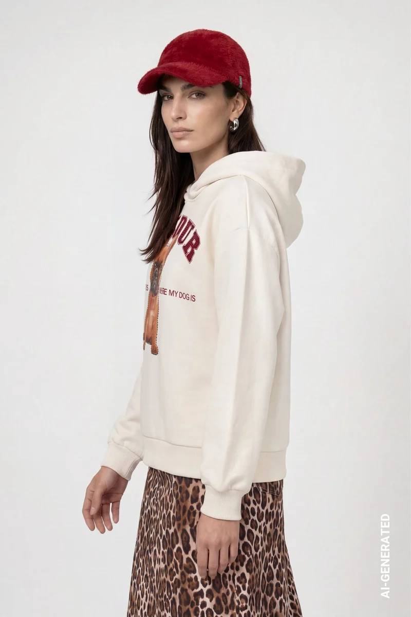 Sweatshirt mit Kapuze