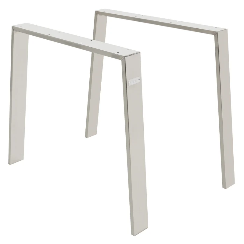 Tischbeine Tischgestell Trapez-Loft-Design aus Stahl ML-Design