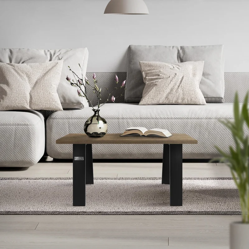 Tischbeine Tischgestell Trapez-Loft-Design aus Stahl ML-Design