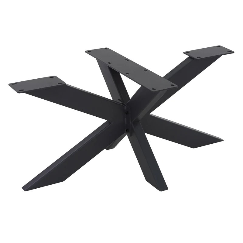 Tischbeine Tischgestell XX-Design aus Stahl ML-Design
