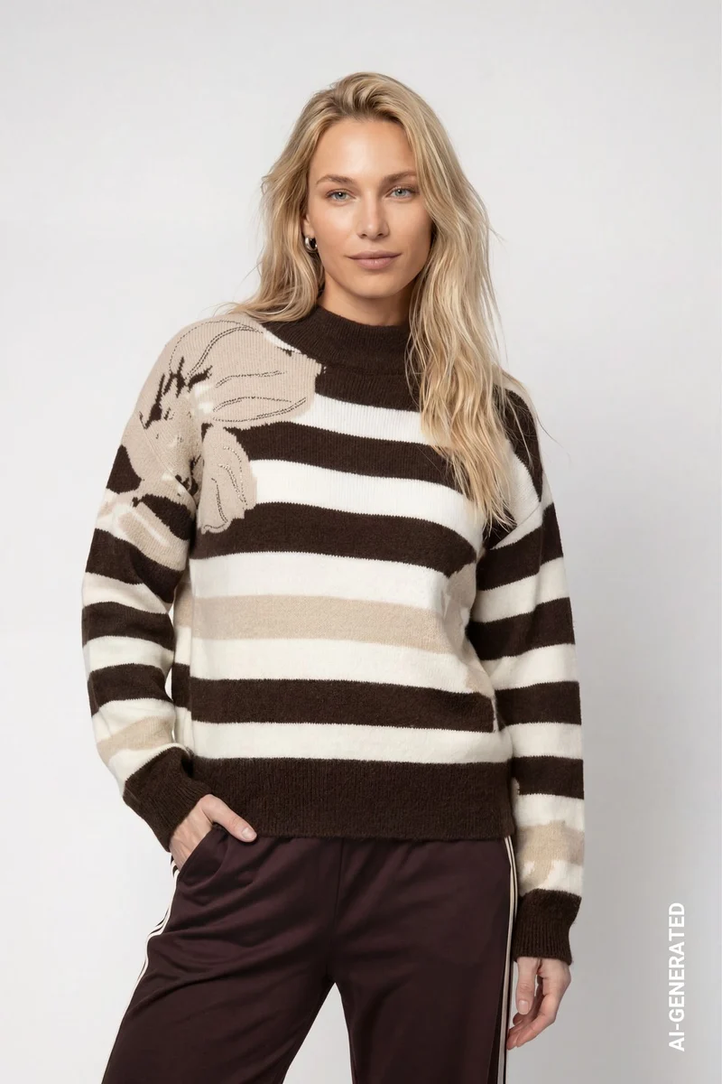 Strickpullover mit weicher Haptik