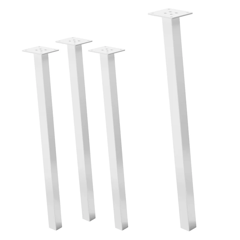 Tischbeine Tischgestell 4er Set I-Design schräg aus Stahl ML-Design