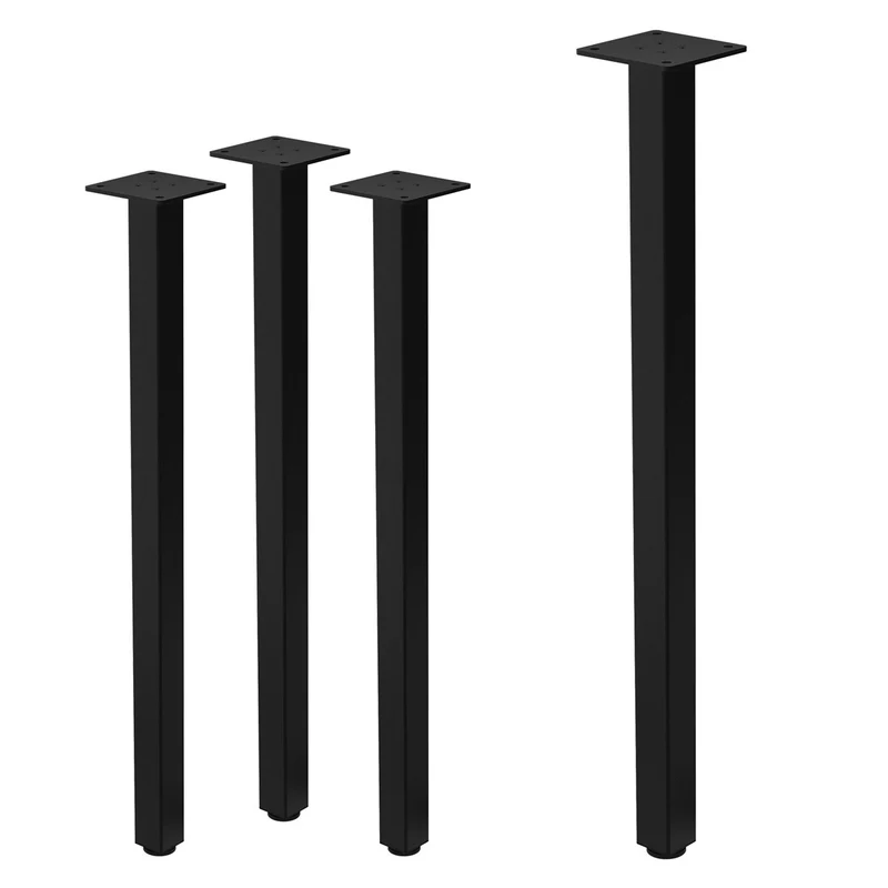 Tischbeine Tischgestell 4er Set I-Design aus Stahl ML-Design