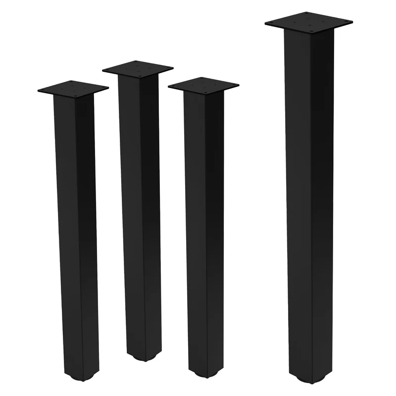 Tischbeine Tischgestell 4er Set I-Design aus Stahl ML-Design
