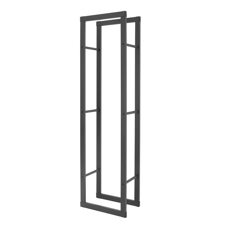 Kaminholzregal Brennholzregal rechteckig aus Stahl ML-Design