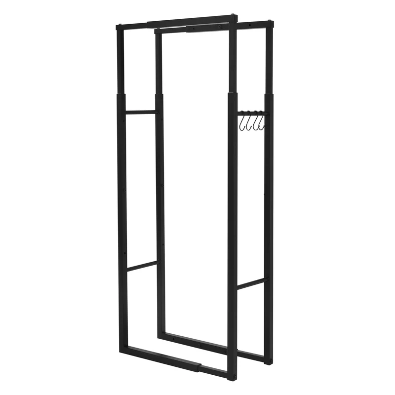 Kaminholzregal Brennholzregal rechteckig aus Stahl ML-Design
