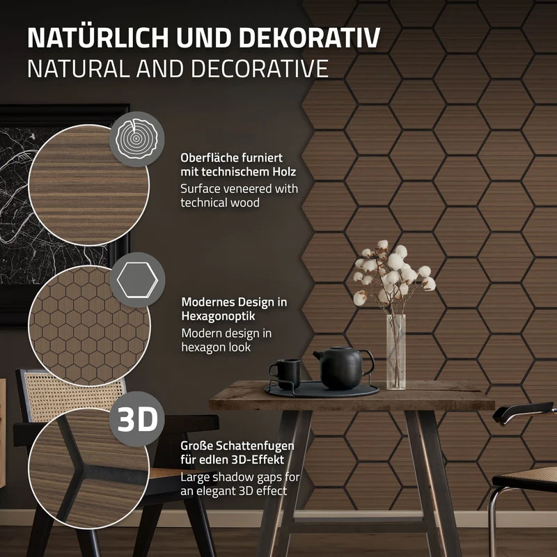 Akustikpaneele für 1m²
