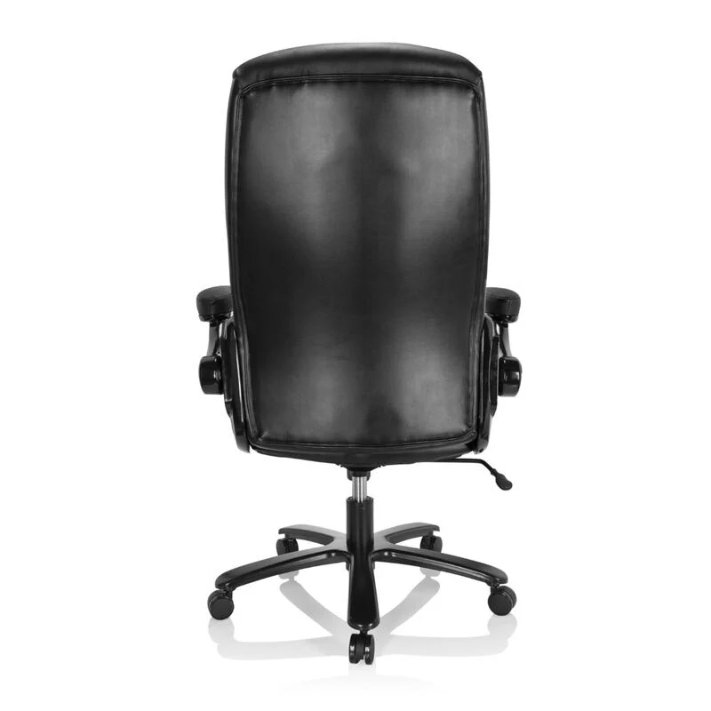 B-Ware hjh OFFICE XXL Drehstuhl INSTRUCTOR III Leder ergonomisch klappbare Armlehnen