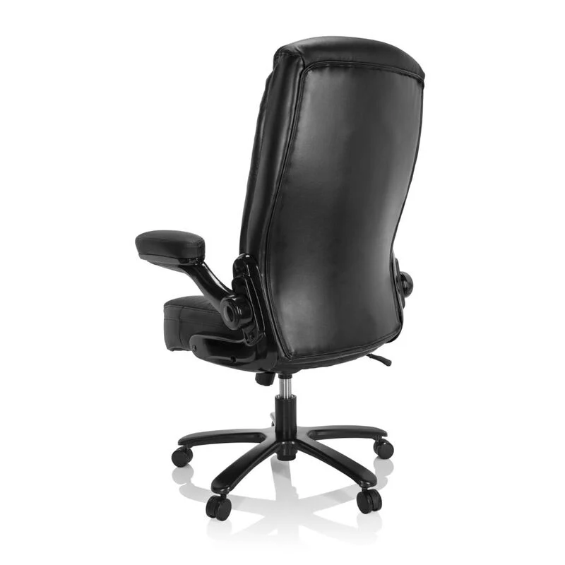 B-Ware hjh OFFICE XXL Drehstuhl INSTRUCTOR III Leder ergonomisch klappbare Armlehnen