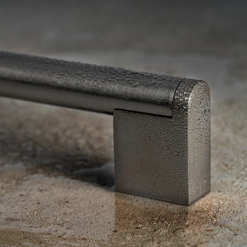 Möbelgriff Edelstahl gebürstet Schrankgriff Metall 14mm Durchmesser