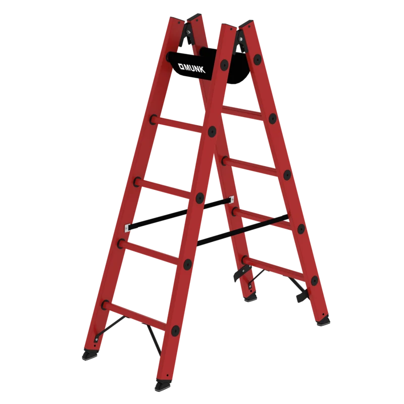 Stehleiter Sprossenleiter aus GFK – 2×4 bis 2×8 Sprossen